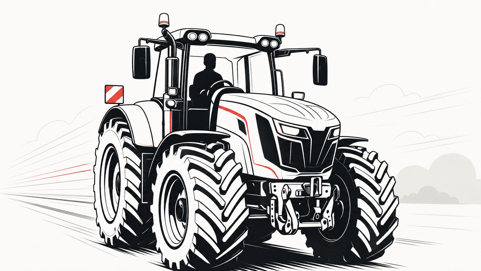Tractor drawing