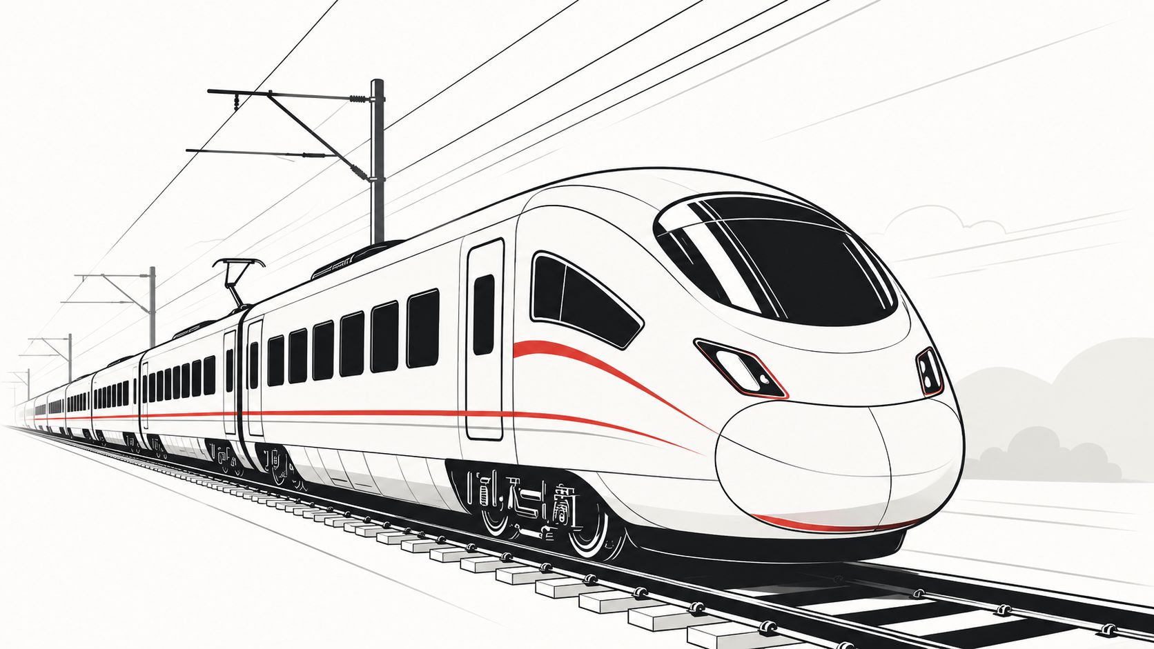 Train drawing